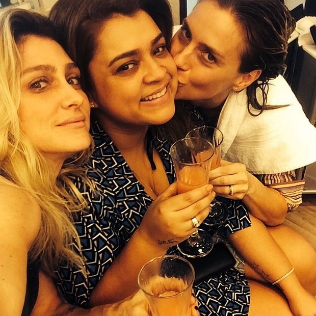 Amora Mautner, Preta Gil e Carolina Dieckmann (Foto: Instagram / Reprodução)