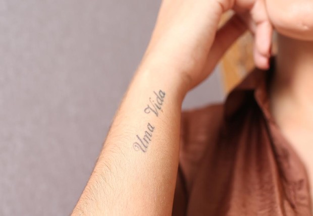 Tatuagem de Andressa Urach (Foto: Iwi Onodera/EGO)
