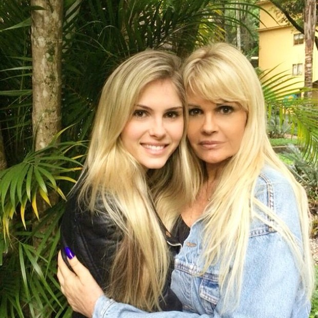 Bárbara Evans com a mãe, Monique (Foto: Instagram / Reprodução)