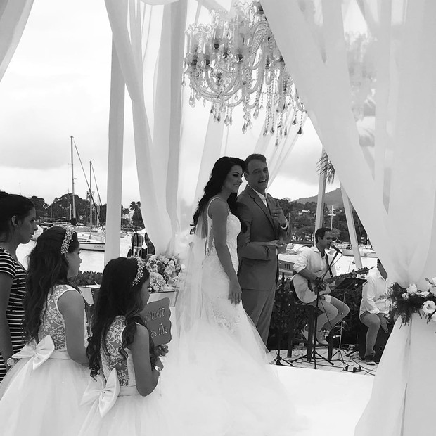 Casamento de Rogério Padovan e Priscila  (Foto: Instagram / Reprodução)