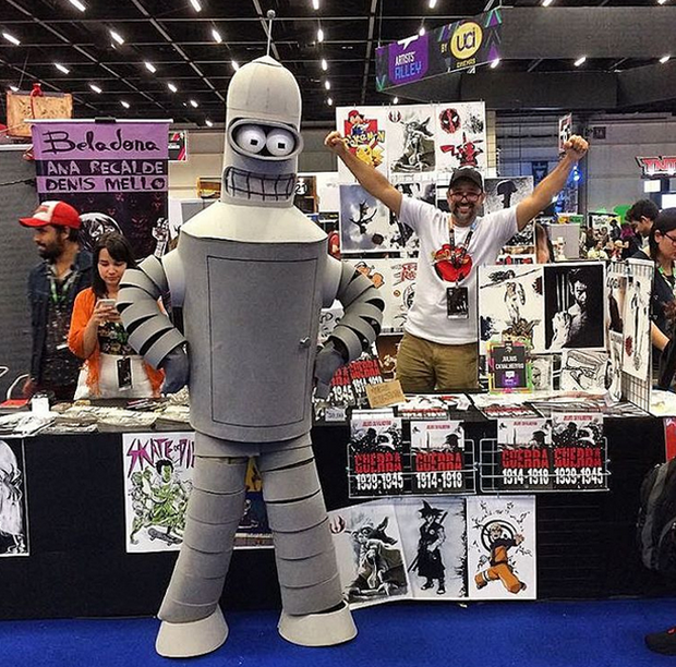 Cosplay na Comic Con Experience (Foto: Reprodução/Instagram @juliusartstudio)