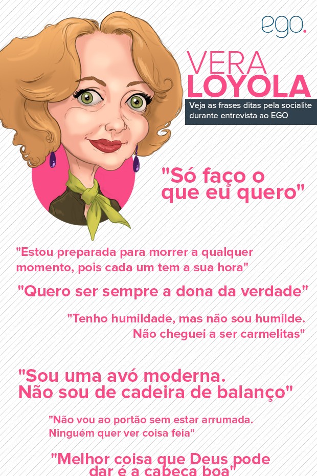 Frases Vera Loyola (Foto: EGO)