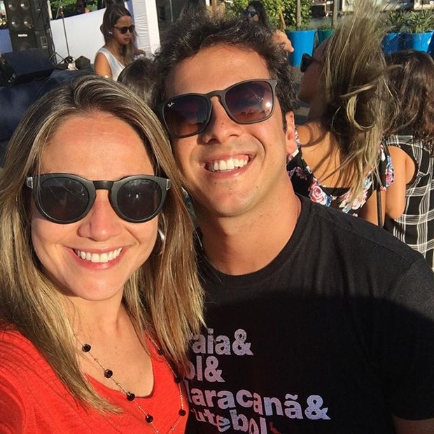 Fernanda Gentil e o marido, Matheus Braga (Foto: Instagram/ Reprodução)