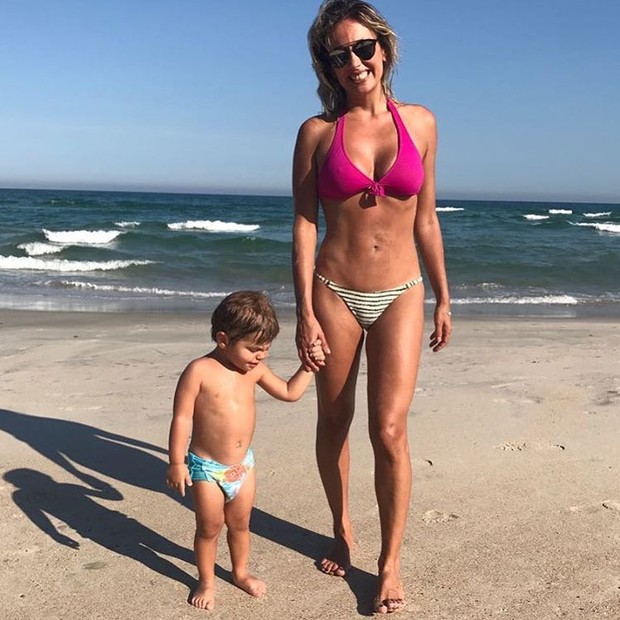 Luisa Mell com o filho (Foto: Reprodução/Instagram)