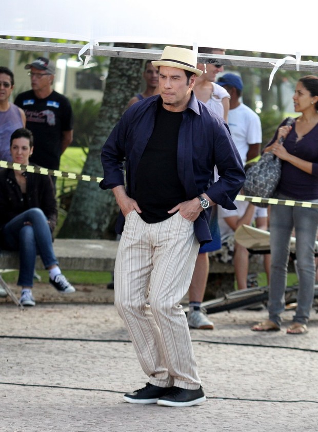 John Travolta (Foto: Henrique Oliveira / FotoRioNews)