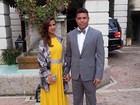 Ronaldo Fenômeno e a namorada posam arrumadíssimos em Mônaco