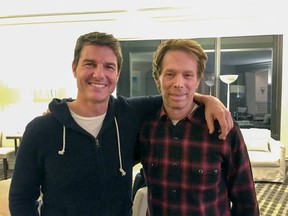 Tom Cruise e Jerry Bruckheimer (Foto: Reprodução/Twitter)