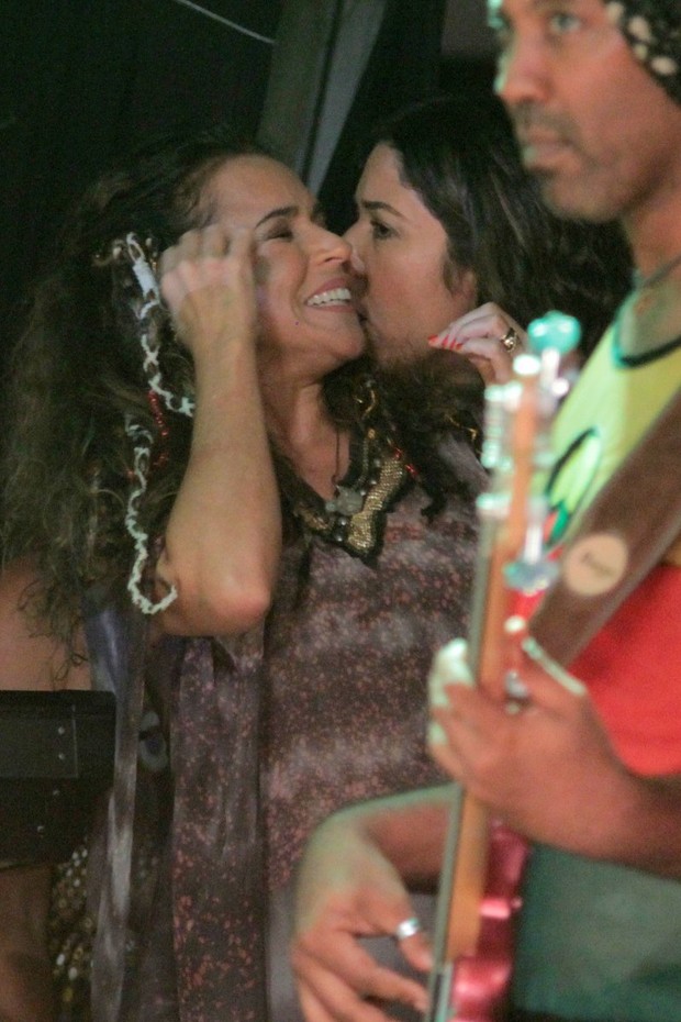 Daniela Mercury e Malu Verçosa (Foto: Derick Abreu e Henrique Oliveira / AG.News)