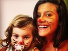 Flávia Alessandra posta foto das filhas: 'Minhas coelhinhas'