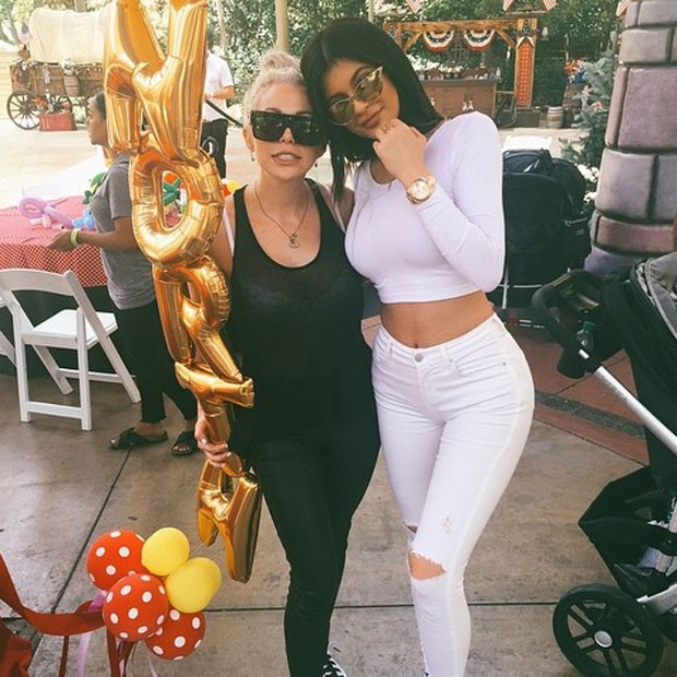 Kylie Jenner em festa de North West na Disney, em Orlando, nos Estados Unidos (Foto: Instagram/ Reprodução)