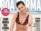 Sophia Abrahão posa de biquíni para capa de revista 