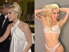 Lady Gaga esconde tatuagens para cantar para Príncipe Charles