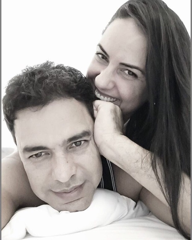 Zezé Di Camargo e Gracielle Lacerda (Foto: Reprodução/Instagram)
