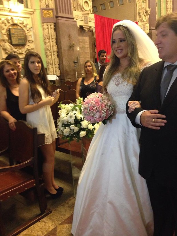 Casamento de Ingrid Fridman e Adauto Braga (Foto: Reprodução/Facebook)