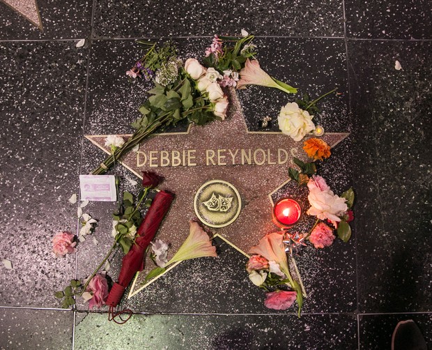Estrela de Debbie Reynolds (Foto: Getty Images)