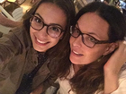 Carolina Ferraz posta foto com a filha Valentina e mostra semelhança