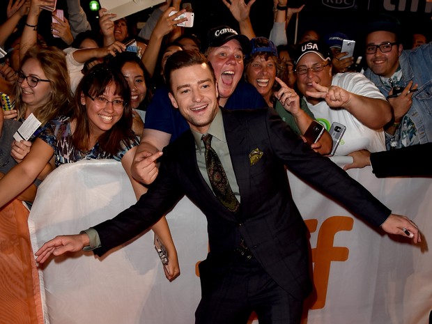 Justin Timberlake no festival de cinema de Toronto, no Canadá (Foto: Kevin Winter/ Getty Images/ AFP)