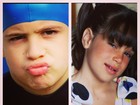 Claudia Raia posta fotos de Enzo e Sophia quando crianças