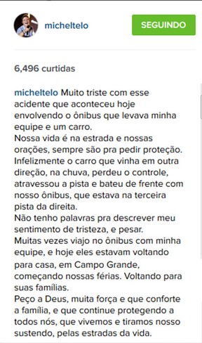 Michel Teló (Foto: Instagram / Reprodução)