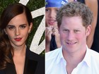 Emma Watson nega affair com Príncipe Harry