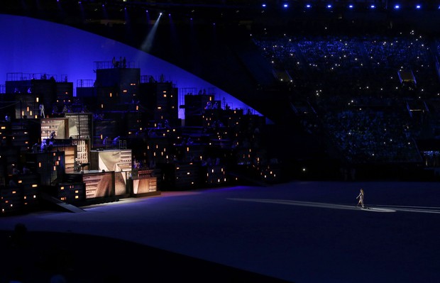 Gisele Bündchen participa de cerimônia de abertura dos Jogos Olímpicos Rio 2016 (Foto: REUTERS/Andrew Boyers)