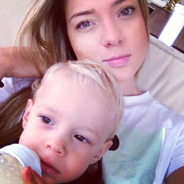 Carolina Dantas posta foto do filho (Foto: Instagram / Reprodução)