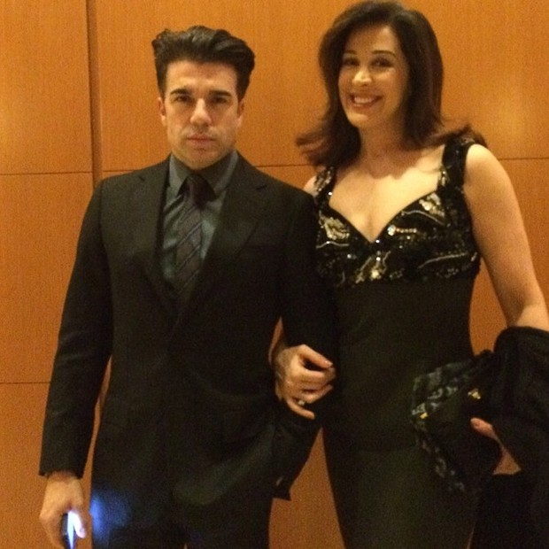 Claudia Raia com o namorado, Jarbas Homem de Mello, em Nova York, nos Estados Unidos (Foto: Instagram/ Reprodução)