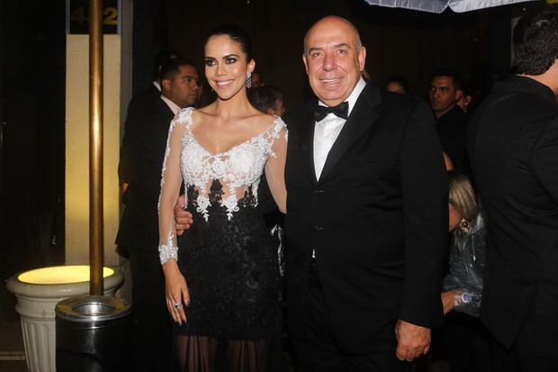 Daniela Albuquerque com o marido, Amilcare Dallevo (Foto: Manuela Scarpa/Photo Rio News)