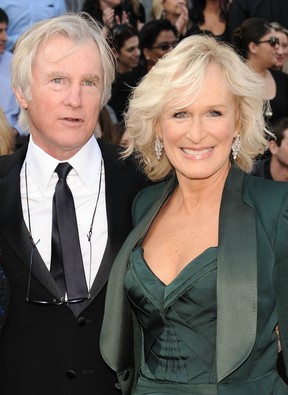 Glenn Close e o marido, David Shaw (Foto: Getty Images)