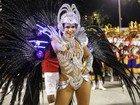 Raíssa Machado recicla fantasia para desfile da Viradouro no Carnaval 2017
