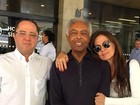 Gilberto Gil volta a ser internado: 'Espero em breve estar em casa'