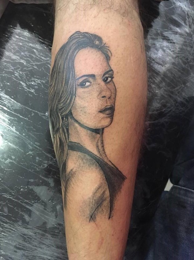  Fã de Ana Paula Renault faz tatuagem em homenagem a Ex Participante (Foto: Arquivo Pessoal)
