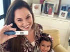 Mariana Belém anuncia gravidez da segunda filha: 'Me sinto plena'