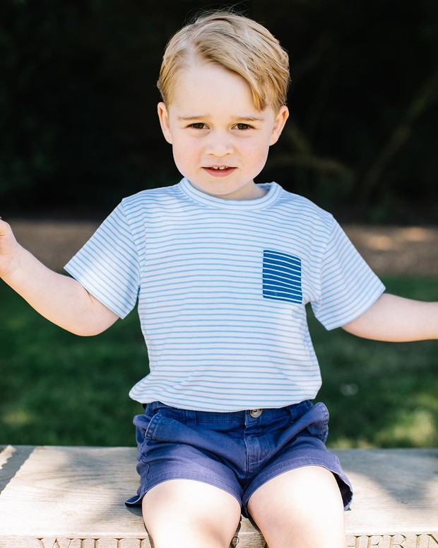 Príncipe George (Foto: Matt Porteous/ Kensington Palace/ Reprodução/ Instagram)