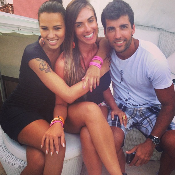 Ariadna, Nicole Bahls e Diego Pombo (Foto: Reprodução/Instagram)