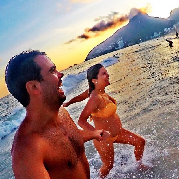 Bárbara Borges e o marido (Foto: Reprodução / Instagram)
