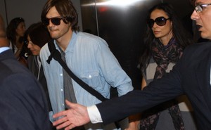 Ashton Kutcher e Demi Moore (arquivo) (Foto: Iwi Onodera/EGO)