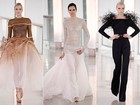 Stephane Rolland apresenta coleção luxuosa em desfile de alta-costura na semana de moda de Paris