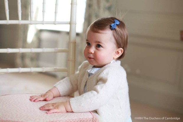 Princesa Charlotte, filha mais nova de Kate Middleton e do príncipe William (Foto: Reprodução / Instagram)