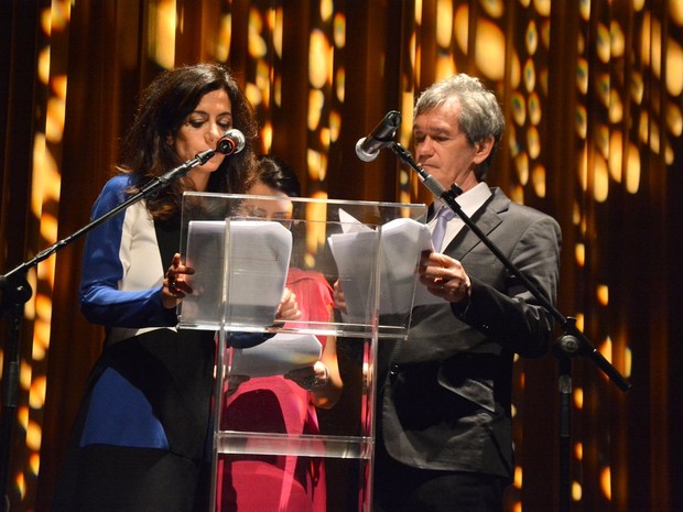 Serginho Groisman e Marina Person apresentam evento em São Paulo (Foto: Caio Duran/ Foto Rio News)