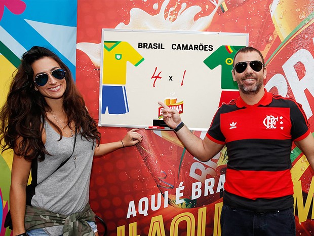 Marcelo Faria aposta placar para jogo do Brasil e Camarões (Foto: Felipe Panfili / AgNews)