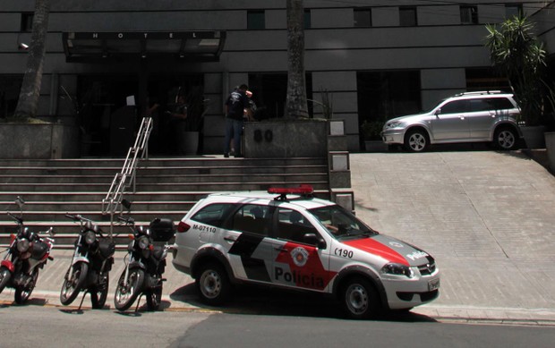 Miss Bumbum pede apoio policial em hotel (Foto: Gulherme Sousa)