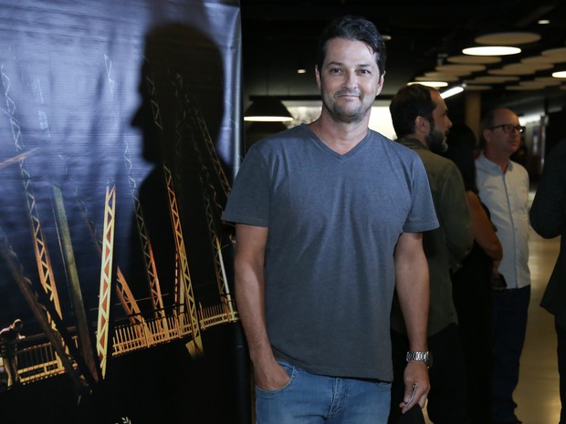 Marcelo Serrado em pré-estreia de filme no Rio (Foto: Roberto Filho/ Brazil News)