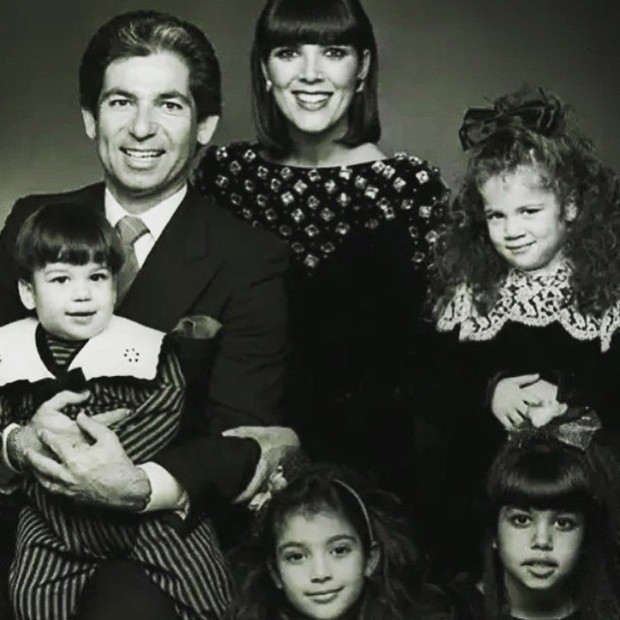 Kris Jenner mostra foto da família (Foto: Instagram / Reprodução)