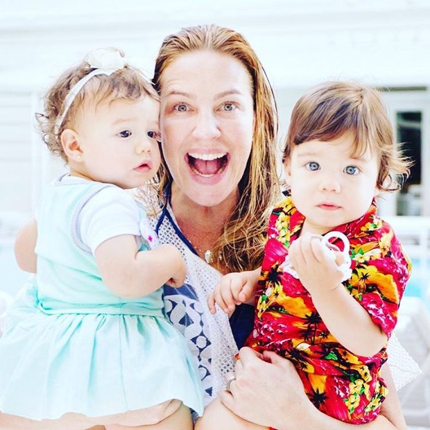 Luana Piovani posa com os filhos (Foto: Reprodução / Instagram)