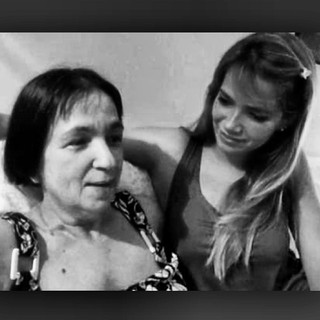 Ex-BBB Fani com a mãe, Adele Mara (Foto: Instagram/ Reprodução)