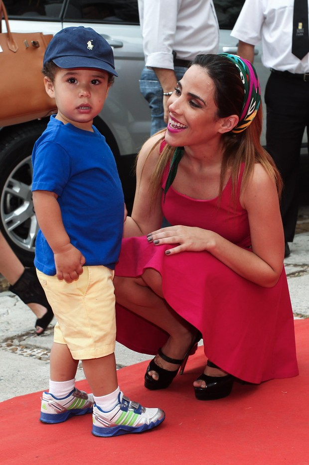 Wanessa Camargo e seu filho, José Marcos, na sua festa de aniversário (Foto: Manuela Scarpa e Marcos Ribas/Photo Rio News)