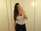 Natália Guimarães perde dezoito quilos após gravidez