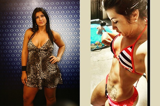 Priscila Pires perdeu peso e conquistou corpo perfeito (Foto: TV Globo/Divulgação/Reprodução)