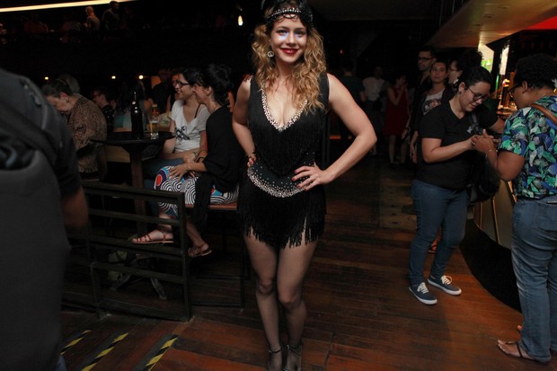 Leandra Leal no Teatro Rival (Foto: Anderson Barros / EGO)